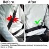 imageYuoyar 2 Packs Car Seat Belt Clips  Universal Leather Seatbelt Adjuster Clips  Seat Belt Adjuster for Adults Kids