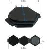 imageYuoyar 2 Packs Car Seat Belt Clips  Universal Leather Seatbelt Adjuster Clips  Seat Belt Adjuster for Adults Kids
