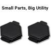imageYuoyar 2 Packs Car Seat Belt Clips  Universal Leather Seatbelt Adjuster Clips  Seat Belt Adjuster for Adults Kids
