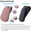 imageYuoyar 2 Packs Magnetic Sunglass Holder for Car Visor  Universal Sunglasses Clip for Different Size Eyeglasses  Convenient Interior Car Accessories GreyPink