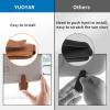 imageYuoyar 2 Packs Magnetic Sunglass Holder for Car Visor  Universal Sunglasses Clip for Different Size Eyeglasses  Convenient Interior Car Accessories GreyBrown