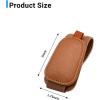 imageYuoyar 2 Packs Magnetic Sunglass Holder for Car Visor  Universal Sunglasses Clip for Different Size Eyeglasses  Convenient Interior Car Accessories GreyBrown