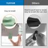 imageYuoyar 2 Packs Magnetic Sunglass Holder for Car Visor  Universal Sunglasses Clip for Different Size Eyeglasses  Convenient Interior Car Accessories GreyGreen