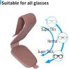 imageYuoyar 2 Packs Magnetic Sunglass Holder for Car Visor  Universal Sunglasses Clip for Different Size Eyeglasses  Convenient Interior Car Accessories GreyPink