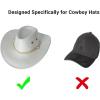 imageYuoyar Cowboy Hat Holder for SUV and Car  Maintain Hat Shape  Truck Accessories