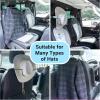 imageYuoyar Cowboy Hat Holder for SUV and Car  Maintain Hat Shape  Truck Accessories