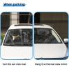 imageYuoyar Portable Handicap Placard Holder for Auto  Ultra Transparent Handicapped Placard Holder Protector Hanger Sleeve  Placard Holder for Disability Parking OffWhiteOffwhite