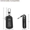 imageYuoyar Premium Leather Key Fob Case  Universal Car Key HolderBlack