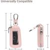 imageYuoyar Premium Leather Key Fob Case  Universal Car Key HolderPink