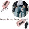imageYuoyar Premium Leather Key Fob Case  Universal Car Key HolderPink