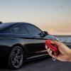 imageYuoyar Premium Leather Key Fob Case  Universal Car Key HolderRed