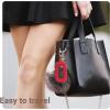 imageYuoyar Premium Leather Key Fob Case  Universal Car Key HolderRed