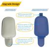 imageYuoyar Sunglass Holder for Car Magnetic Leather Sunglasses Holder and Ticket Card Clip Car Visor Accessories 2 Packs BlackBlue