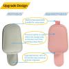 imageYuoyar Sunglass Holder for Car Magnetic Leather Sunglasses Holder and Ticket Card Clip Car Visor Accessories 2 Packs BlackPINK