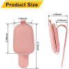 imageYuoyar Sunglass Holder for Car Magnetic Leather Sunglasses Holder and Ticket Card Clip Car Visor Accessories 2 Packs BlackPINK