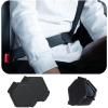 imageYuoyar 2 Packs Car Seat Belt Clips  Universal Leather Seatbelt Adjuster Clips  Seat Belt Adjuster for Adults Kids