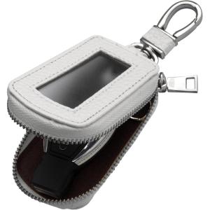 imageYuoyar Premium Leather Key Fob Case  Universal Car Key HolderWhite