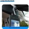 imageYuoyar Ultra Transparent Handicap Placard Holder for Auto  Durable Placard Holder for Disability Parking with Large Hanger 1Pcs Black1Pcs Black