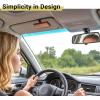 imageYuoyar Wood Car Scents Air Freshener Visor Clips Diffuser Odors Eliminator 2 Packs CoconutCoconut