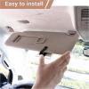 imageYuoyar 4 Pcs Magnetic Car Picture Holder for Visor  Car Photo Holder with Clips for Easy Display  Visor Clip Photo Frame for 3 Inch Photos