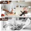 imageYuoyar Wooden Cookbook Stand for Kitchen Counter  Detachable Recipe Book Holder  Kitchen Decor and Accessories